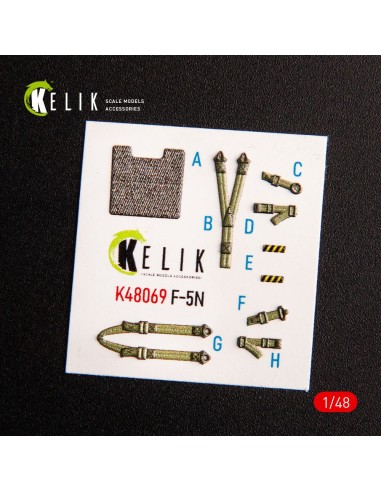 F-5N interior 3D decals for AFV Club kit 