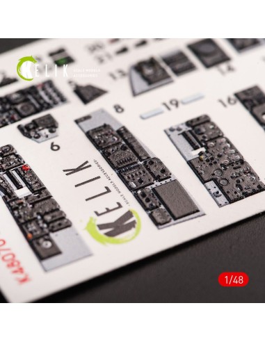 F-4E Phantom II interior 3D decals for Meng kit 