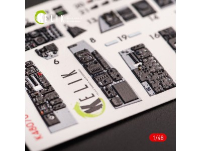 F-4E Phantom II interior 3D decals for Meng kit 