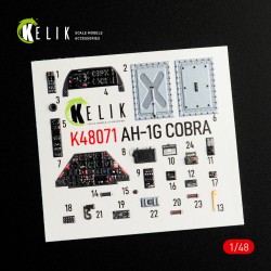 AH-1G interior 3D decals forICM/SpecialHobby kit  2