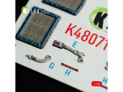 AH-1G interior 3D decals forICM/SpecialHobby kit 