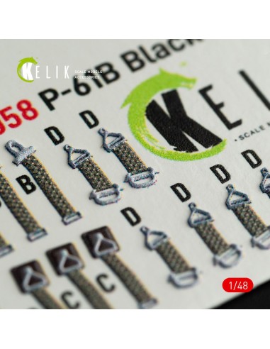 P-61B 'Black Widow' interior 3D decals for GWH kit 
