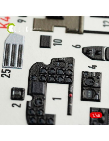 P-61B 'Black Widow' interior 3D decals for GWH kit 