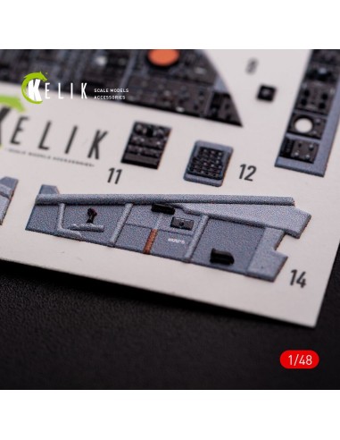 F-111 D/E Aardvark interior 3D decals for HobbyBoss kit 