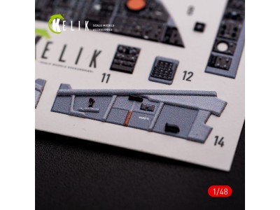 F-111 D/E Aardvark interior 3D decals for HobbyBoss kit 