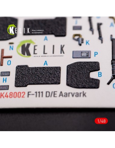 F-111 D/E Aardvark interior 3D decals for HobbyBoss kit 