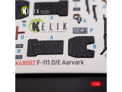 F-111 D/E Aardvark interior 3D decals for HobbyBoss kit 