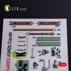 A5M2B Claude interior 3D decals for WingsyKits kit  2