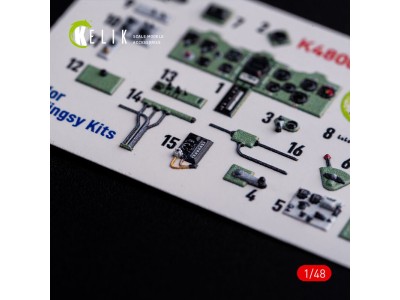 A5M2B Claude interior 3D decals for WingsyKits kit 