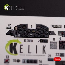 P-47D Razorback interior 3D decals for Tamiya kit  2