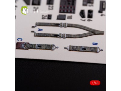 P-47D Razorback interior 3D decals for Tamiya kit 