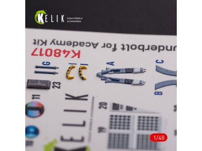 A-10C Thunderbolt  interior 3D decals for Academy kit 