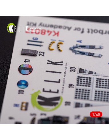 A-10C Thunderbolt  interior 3D decals for Academy kit 