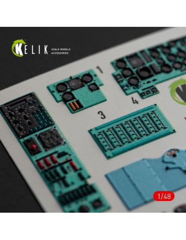 Ka-27 Helix interior 3D decals for HobbyBoss kit 