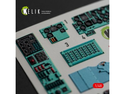 Ka-27 Helix interior 3D decals for HobbyBoss kit 