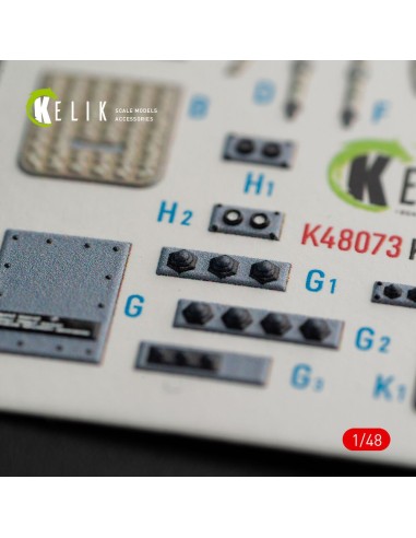 Ka-27 Helix interior 3D decals for HobbyBoss kit 