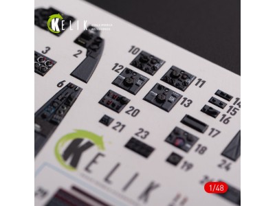 Messerschmitt Me-410 A1 interior 3D decals for Meng Model kit 