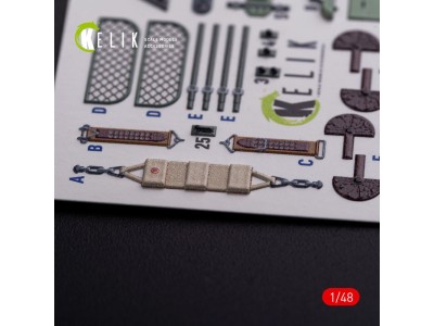 Ki-51 Sonia interior 3D decals for WingsyKits kit 