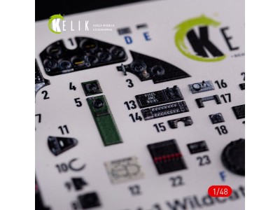 FM-1 Wildcat/Martlet Mk.V interior 3D decals for Tamiya kit 