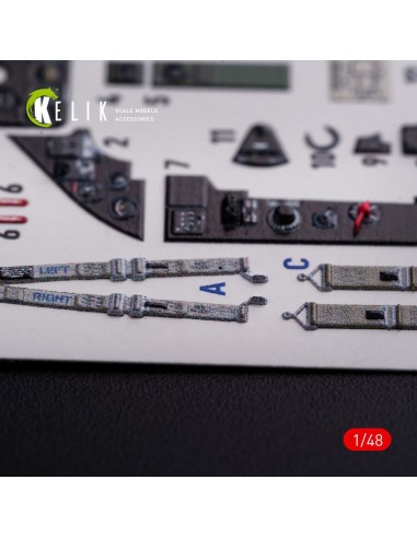 FM-1 Wildcat/Martlet Mk.V interior 3D decals for Tamiya kit 