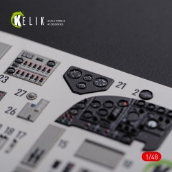 KI-21 interior 3D decals for ICM kit  2