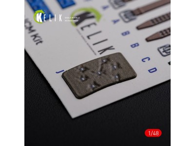KI-21 interior 3D decals for ICM kit 