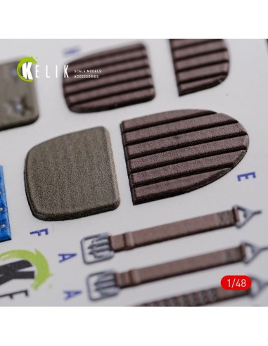 KI-21 interior 3D decals for ICM kit 