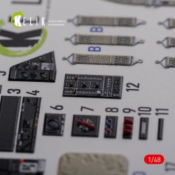 TBF-1C interior 3D decals for Academy kit  2