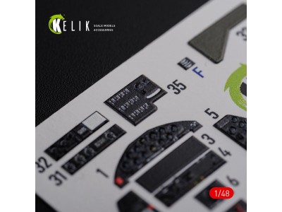 TBF-1C interior 3D decals for Academy kit 