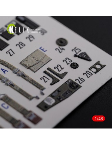 TBF-1C interior 3D decals for Academy kit 