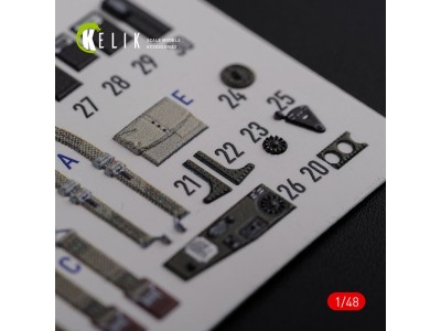 TBF-1C interior 3D decals for Academy kit 