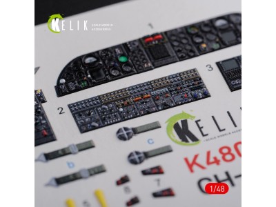 CH-46E interior 3D decals for Academy kit 