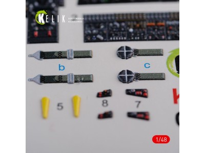CH-46E interior 3D decals for Academy kit 