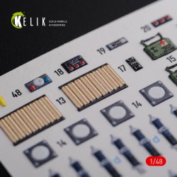 CH-47F interior 3D decals for Italeri kit 