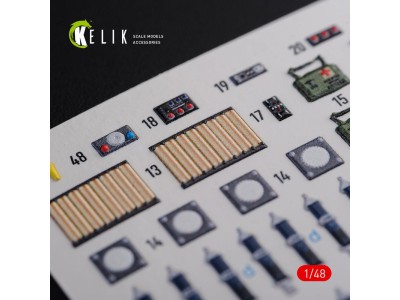 CH-47F interior 3D decals for Italeri kit 