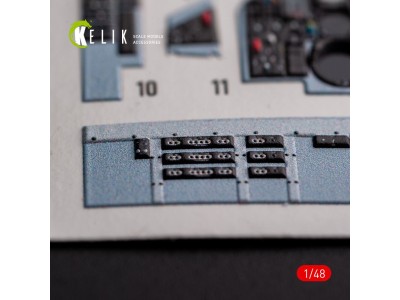 F-105D Thunderchief - interior 3D decals for HobbyBoss kit 