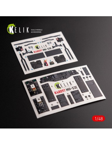 MH-53 Sea Dragon - interior 3D decals for Academy kit 