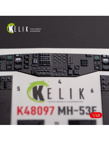MH-53 Sea Dragon - interior 3D decals for Academy kit 