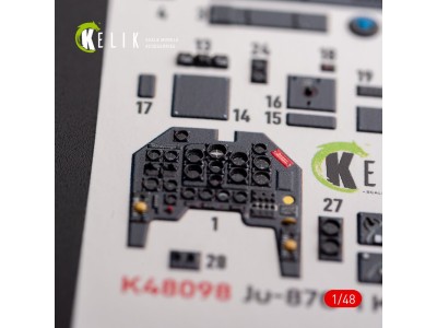 Ju-87G-1 Kanonenvogel - interior 3D decals for Italeri kit 