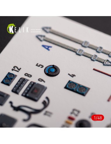Ju-87G-1 Kanonenvogel - interior 3D decals for Italeri kit 
