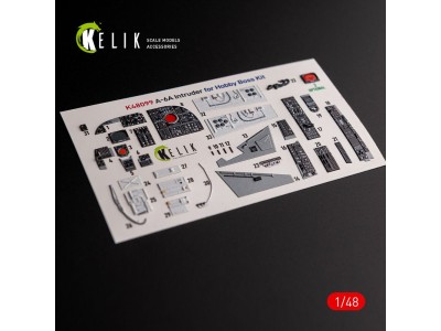 A-6A Intruder - interior 3D decals for HobbyBoss kit 