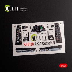 A-7A Corsair II - interior 3D decals for HobbyBoss kit 