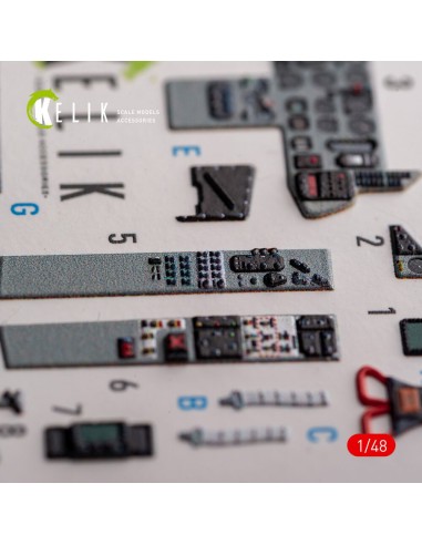 Mig-29AS - interior 3D decals for Academy kit 