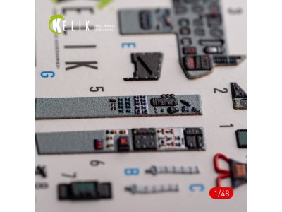 Mig-29AS - interior 3D decals for Academy kit 