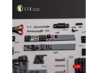 Mig-29AS - interior 3D decals for Academy kit 