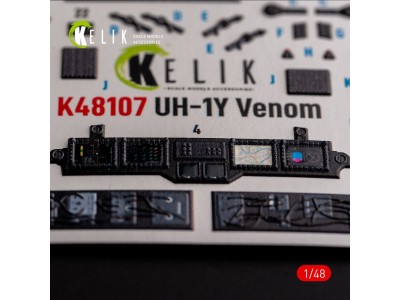 UH-1Y Venom - interior 3D decals for Zimi Model/KittyHawk kit 