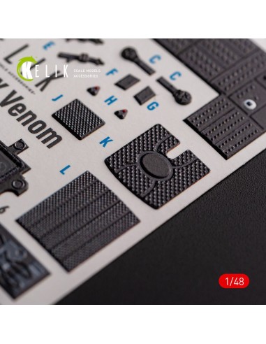 UH-1Y Venom - interior 3D decals for Zimi Model/KittyHawk kit 