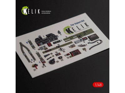 ?-47D Thunderbolt interior 3D decals for Italeri/Academy kit 