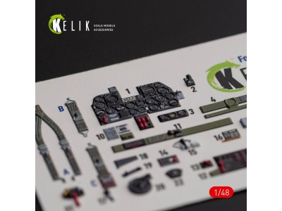 ?-47D Thunderbolt interior 3D decals for Italeri/Academy kit 