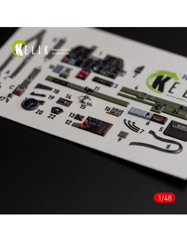 ?-47D Thunderbolt interior 3D decals for Italeri/Academy kit 